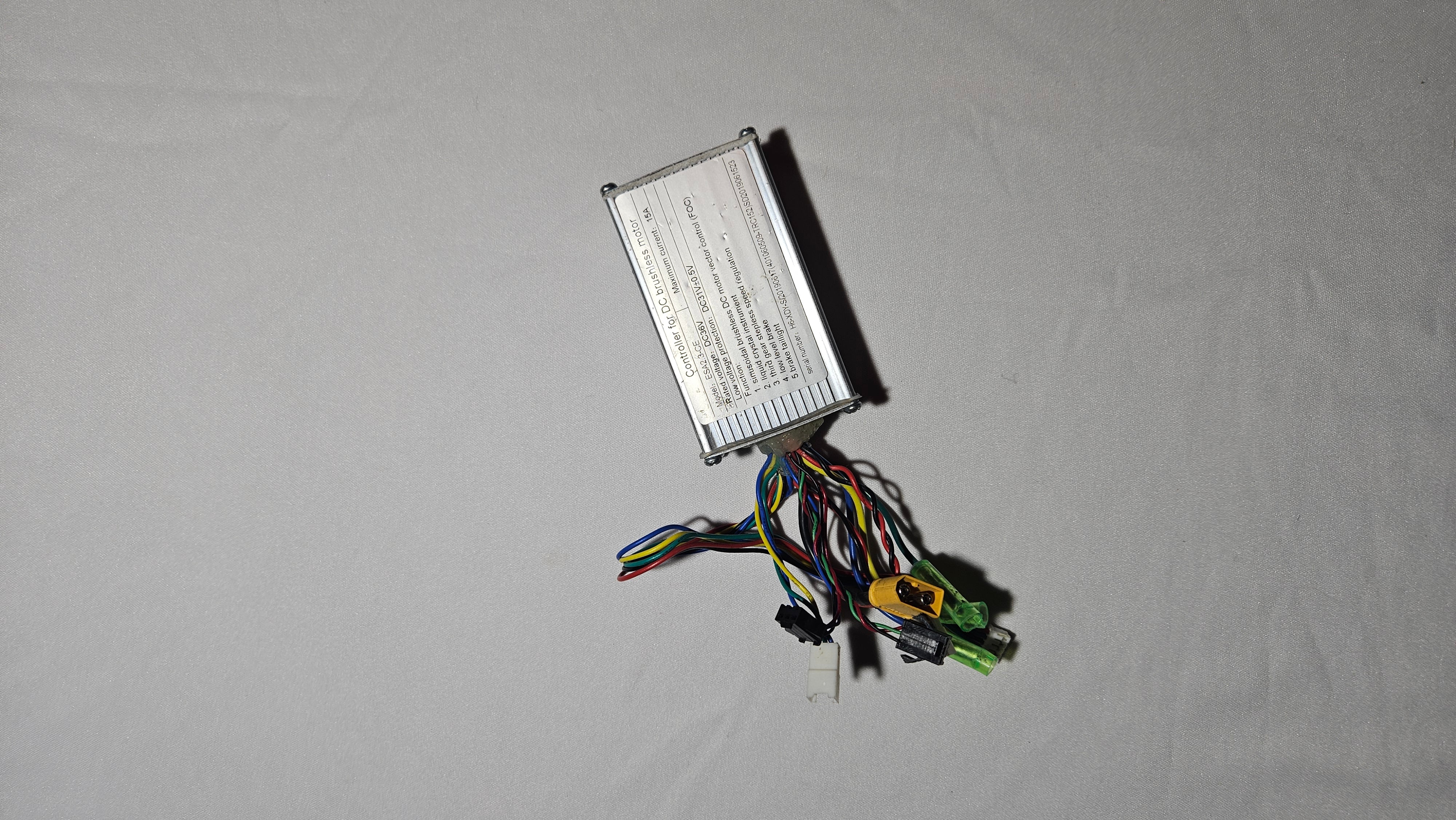 Kontroller, 36v 15a