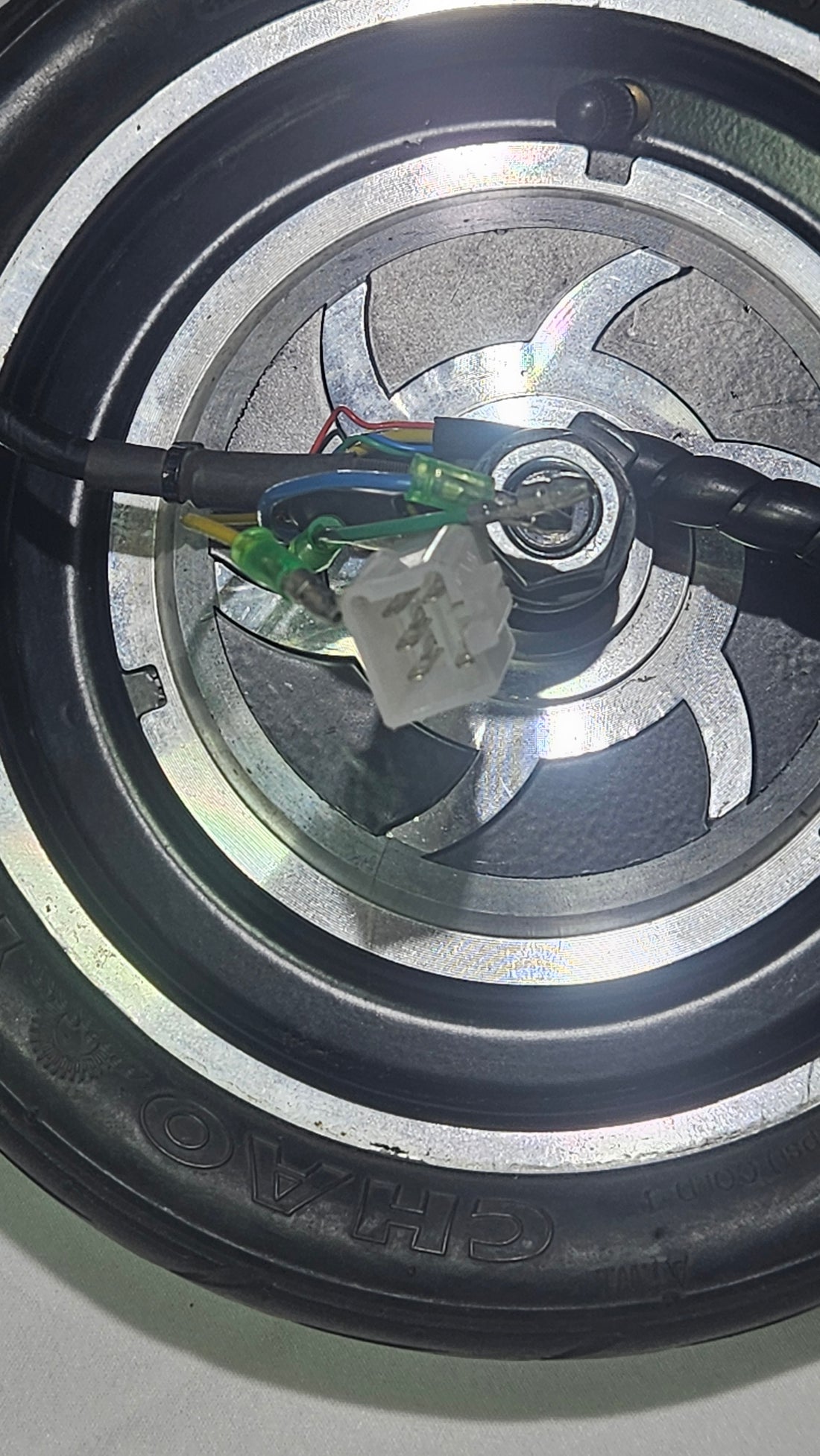 Hjul 10x2.70-6.5 med El motor, 48v