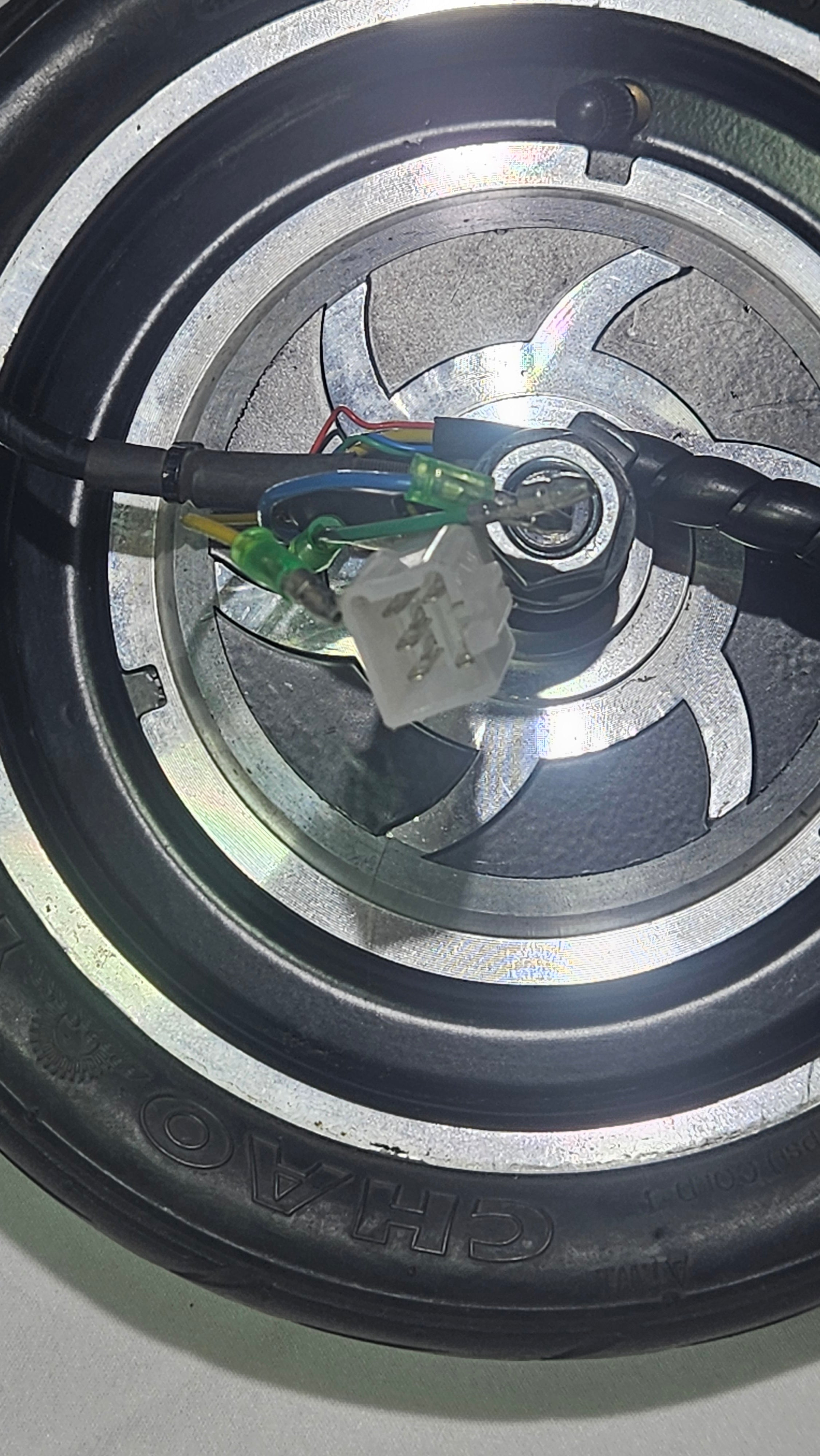 Hjul 10x2.70-6.5 med El motor, 48v